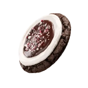 Candy Cane Brownie Cookie