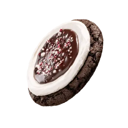 Candy Cane Brownie Cookie