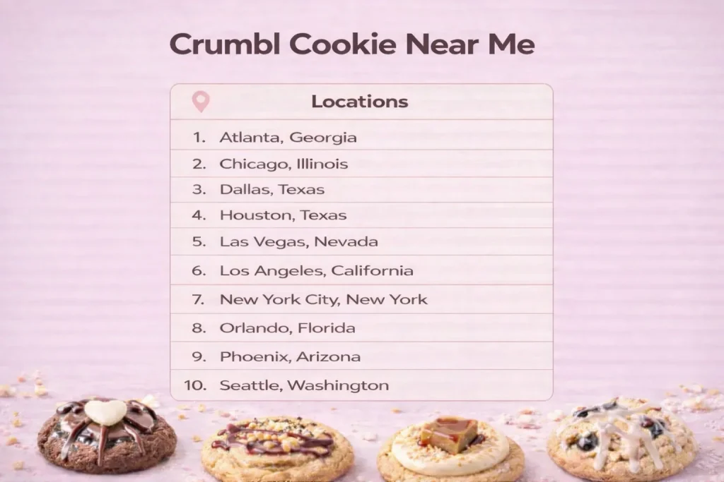 Crumbl Cookie Near Me
