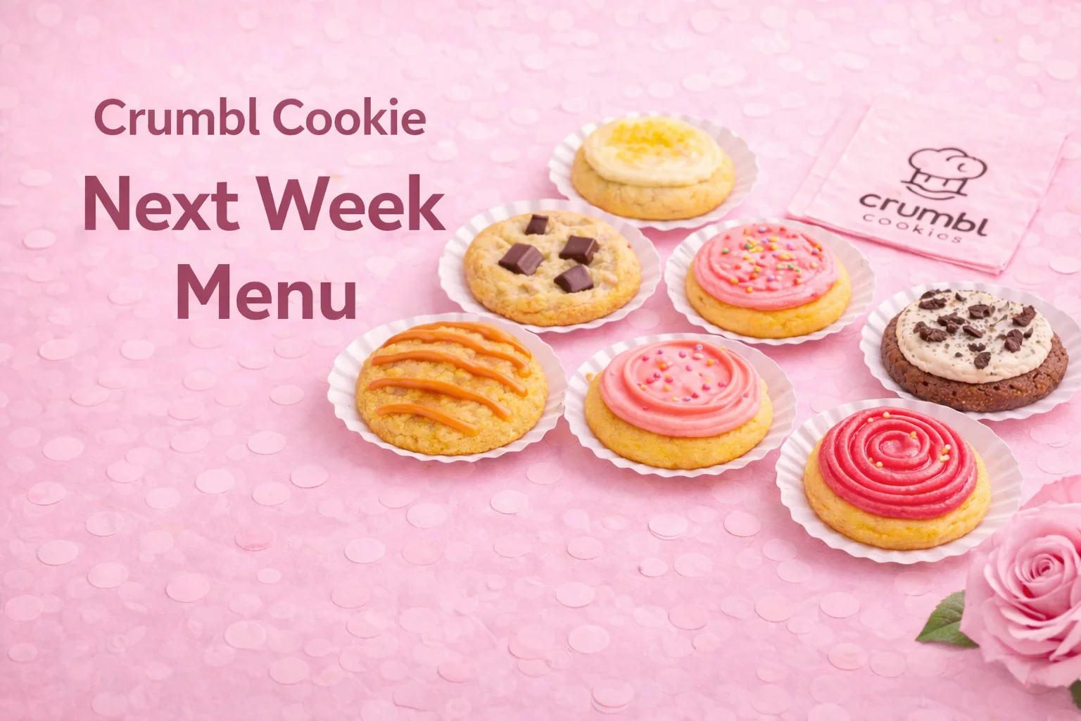 Crumbl Cookies Last Week Menu